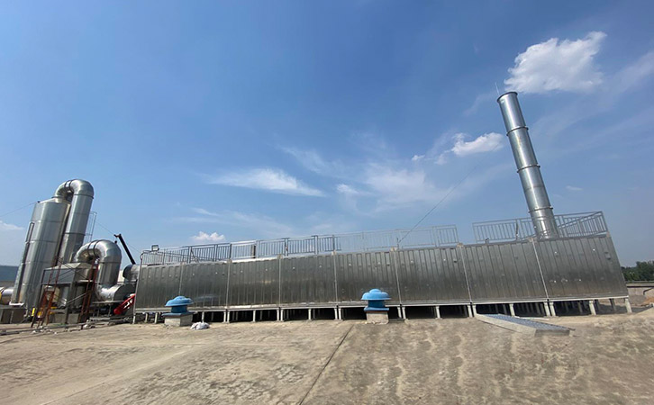 飼料行業(yè)廢氣處理工程案例 飼料行業(yè)廢氣處理工程案例