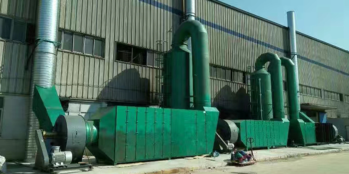 木制品行業(yè)噴漆車間廢氣處理工程